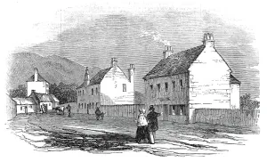 Haus in Duddingstone, wo der Pretender die Nacht vor der Schlacht geschlafen hat.