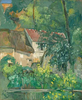 Haus von Pere Lacroix, 1873. Schöpfer: Paul Cézanne