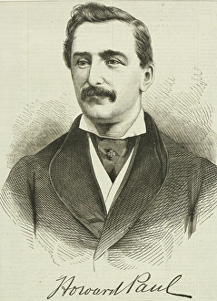 Howard Paul, 1865. Schöpfer: Unbekannt.