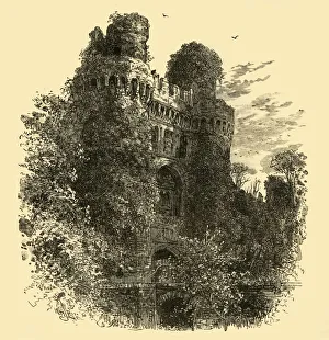 British Fortification History Drucke: Hurstmonceaux Castle, 1898. Creator: Unknown