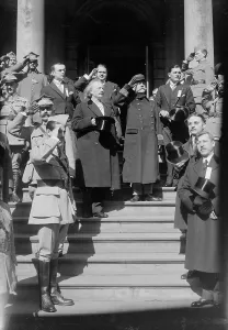 Ignaz Jann Paderewski, zwischen 1915 und 1920. Ersteller: Bain News Service