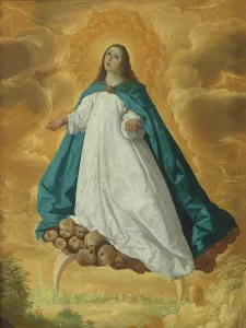 Immaculate Conception Painting Drucke: The Immaculate Conception of the Virgin, c. 1635