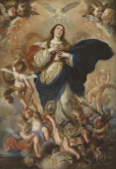 Immaculate Conception Painting Drucke: The Immaculate Conception of the Virgin, c. 1660