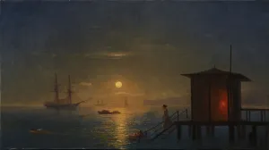 Bad des Kaiserreichs, 1848. Künstler: Aivazovsky, Ivan Konstantinowitsch (1817-1900)