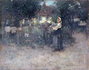 British Rural Life Drucke: An important task, 1907. Creator: William Lee-Hankey