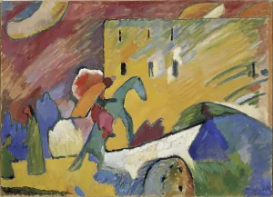 Wassily Kandinsky Paintings Drucke: Improvisation 3, 1909. Creator: Kandinsky, Wassily Vasilyevich (1866-1944)