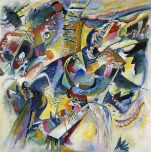 Wassily Kandinsky Paintings Drucke: Improvisation Klamm, 1914. Creator: Kandinsky, Wassily Vasilyevich (1866-1944)