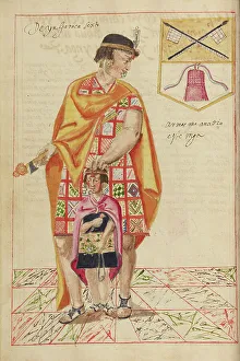 Unknown Artist Heritage Artwork Drucke: Inca Roca, completed in 1616. Creator: Unknown