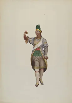 Indische Frau, 1935/1942; Künstler unbekannt