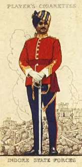 British Imperialism In India Drucke: Indore State Forces, 1936. Creator: Unknown