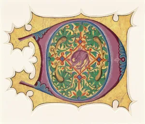 Anfänge von D, 1430er Jahre. Ersteller: Meister der Kiefernschatten