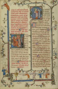 Anfangs E : Ein Prophete ; Anfangs Q : Ein Prophete ; Breviar, etwa 1320 - 1325 . Schöpfer unbekannt