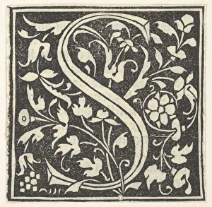 Anfangsbuchstabe S, um etwa 1495; um etwa 1495; Ersteller: Unbekannt