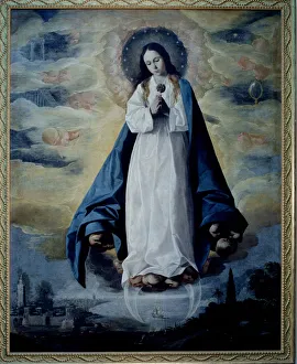 Spanish Painter Drucke: Inmaculada Concepcion
