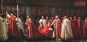 Porträtfotografie Drucke: Die Einrichtung der Ritter des Ordens vom Bad