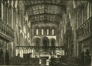 Cassell And Company Limited Prints Drucke: Interior of the Choir, 1898. Creator: Unknown