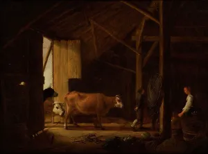 Innenaus eines Kuhstalls, von Aelbert Cuyp