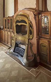 Innenausstattung des Hotels van Eetvelds am Boulevard Palmestoen in Brüssel Belgien 1895 umgesetzt im Jahr 2014 bis 2017
