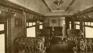 Ward Lock And Co Publications Drucke: Interior of Pullman Car, Marjorie, Southern Railway, 1930. Creator: Unknown