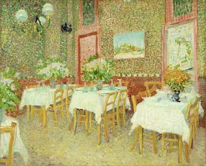 Drucke von Innenaus einer Restaurantsaal aus dem Jahr 1887 im Bestand des Kroller-Müller Museums in Otterlo Impressionismus Drucke: Innenaus eines Restaurants, 1887
