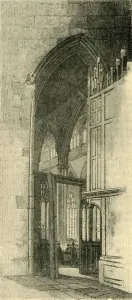 British Church History Drucke: Interior of Trinity Church, 1898. Creator: Unknown