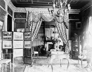 Gelatin Silver Print Photography Drucke: Interior view of Austrian Embassy