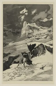 Max Klinger Art Drucke: Intermezzo: Battling Centaurs (Opus IV, 4), 1881. Creator: Max Klinger (German, 1857-1920)
