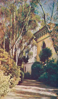 Balboa Park San Diego Drucke: Intriguing Pathways, c1935