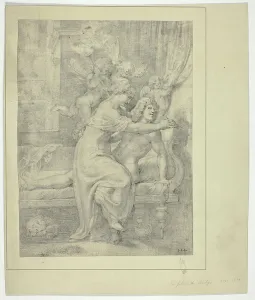 Antique Drawing Techniques Drucke: The Invention of Drawing, n.d. Creator: Unknown