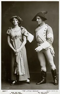 Vintage Theatre Performance Drucke: Iris Hoey and Jack Cannot, British actors, c1908. Artist: Rotary Photo