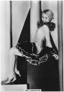 Vintage Hollywood Starlet Drucke: Iris Lancaster, actress, c1938