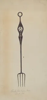Eisenenstichgabel, um 1937 von Frank Eiseman geschaffen