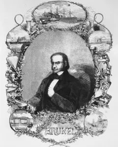 Isambard Kingdom Brunel Drucke: Isambard Kingdom Brunel, Zivilingenieur, 1840er Jahre