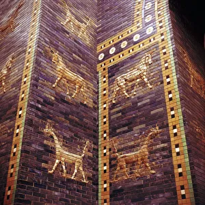 Details der Isstargate Babylons um 604-562 v. Chr