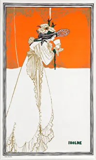 Aubrey Beardsley Prints Drucke: Isolde, 1890s