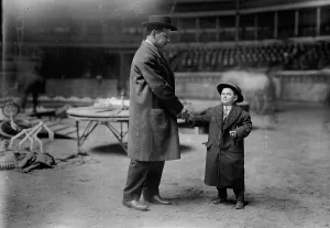 Jack Barrett (Barnett), von 1908 bis um 1922 im Dienst bei der Barnum & Bailey Circus