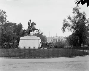 Andrew Jackson Statue Drucke: Jackson's statue, [Lafayette Square]