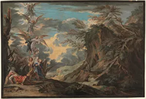 Jacobstraum, um 1720. Ersteller: Joseph Goupy (Britisch, * ca. 1686 - bef.* )