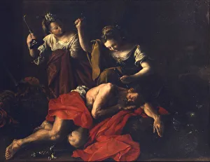 Oil On Canvas Bible Scenes Drucke: Jael and Sisera