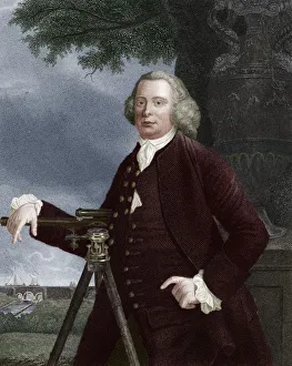 Civil Engineering History Drucke: James Brindley, 18th century English civil engineer and canal builder