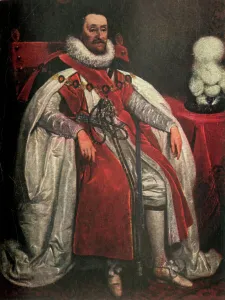 King James I Drucke: James I, (c1911). Creator: Unknown