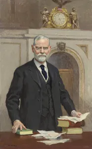 National Portrait Gallery Collection Drucke: James Robert Mann, c. 1910-1925. Creator: Gari Melchers