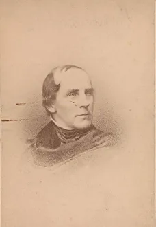 British Portrait Photography Drucke: James William Cole, 1860s. Creator: Unknown