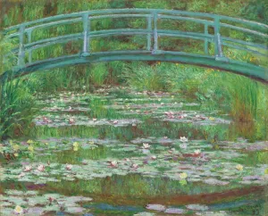 Drucke von Der japanische Fußgängerbrücke, 1899 Claude Monet Drucke: Der japanische Fußgängerbrücke, 1899. Ersteller: Claude Monet