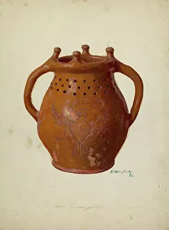 Bird Of Prey Artwork Drucke: Jar, 1936. Creator: Eugene Shellady