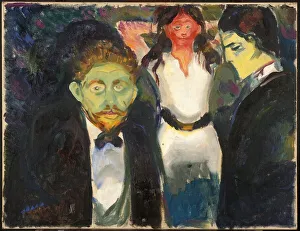 Allegory Literature Images Drucke: Jealousy