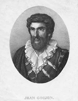 French Sculptor Artist Drucke: Jean Goujon. Creator: Unknown