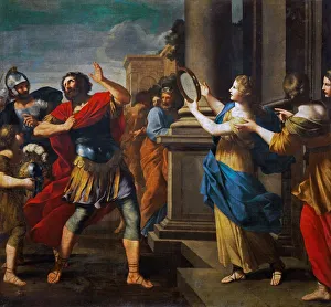 Old Testament Bible Images Drucke: Jephthas Daughter