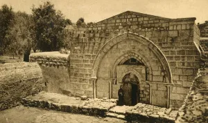 Jerusalem - Kirche der Jungfrau, 1918-1939. Ersteller unbekannt