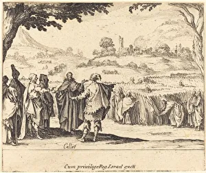 Jesus mit den Pharisäern, 1635. Ersteller: Jakob Kallot